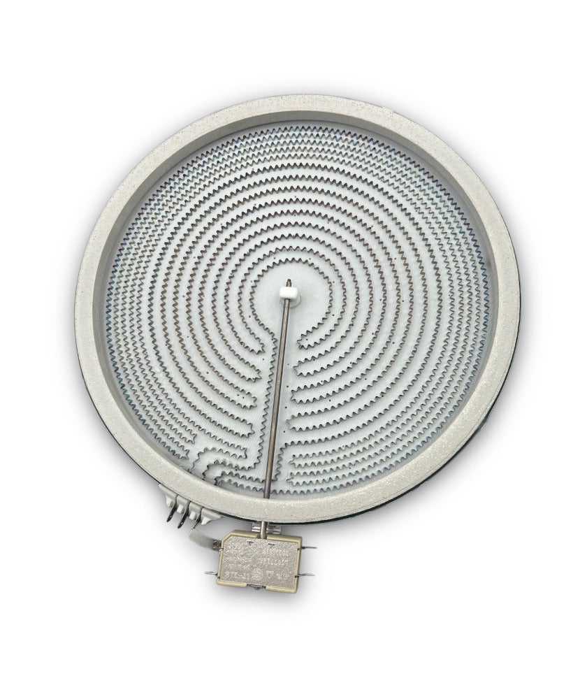 G.E Range Ceramic Dual Surface Burner  - WS01F01164,  REPLACES: WB30T10130 WG02F04089 WS01F06241 1474216 AP4344395 PS2321564 EAP2321564 191D4988P003 PD00008230 INVERTEC