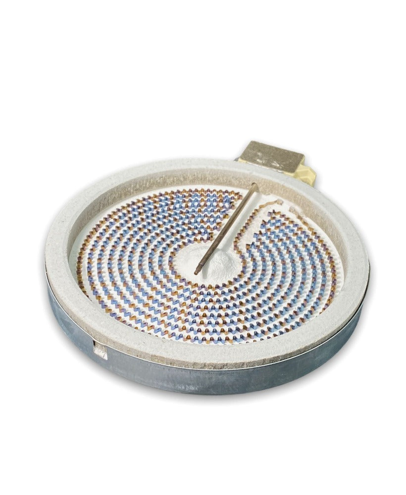 G.E Range Ceramic Surface Burner - WS01F07203,  REPLACES: WB30X26465 A EA11774672 EAP11766620 EAP11774672 PS11766620 PS11774672 WB30X26465 WS01F01175 WB30K10013 PD00035765 INVERTEC