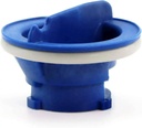 Whirlpool Dishwasher Rinse Aid Dispenser Cap - WPW10077881, Replaces: 1388848 3F-OSKY-22CW AH11748135 AH1518961 AP4260555 AP6014865 B005BNN2EC B00QZTACFS B01N9W9Q5H EA11748135 EA1518961 EAP11748135 EAP1518961 LK-QVKN-P3WU PS11748135 PS1518961 W10077881 OEM PARTS WORLD