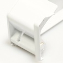 Whirlpool Dryer Control Panel End Cap Kit, White, 2 Pieces - 279954, Replaces: 3949274 3949280 897697 AH334372 AP3094309 EA334372 EAP334372 PS334372 OEM PARTS WORLD