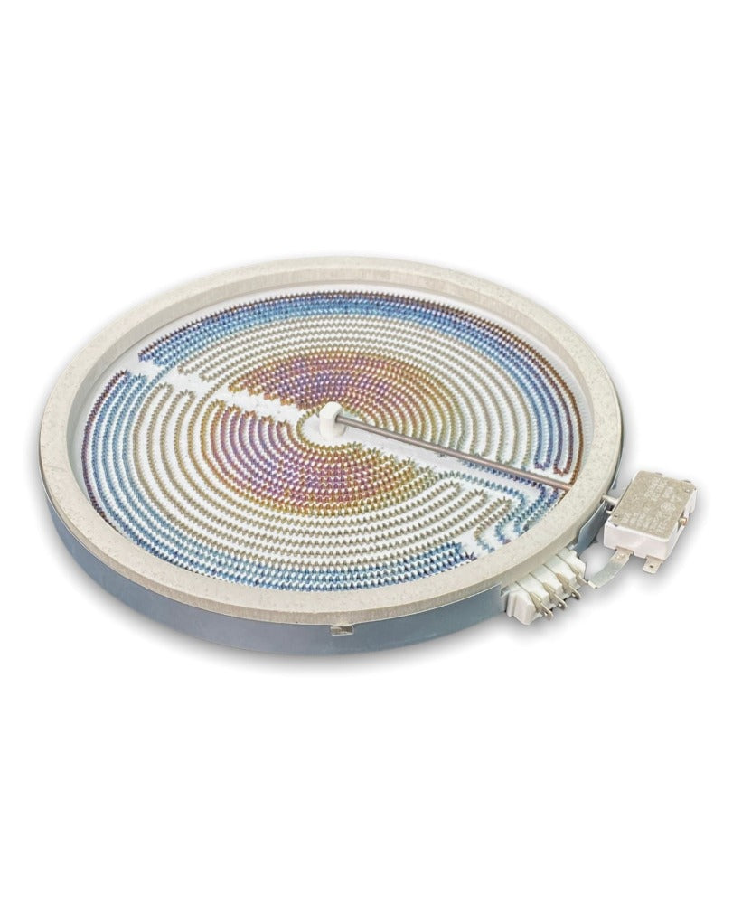 G.E Range Triple Ceramic Surface Burner  - WG02F02055 or WB30T10126,  REPLACES: 1474212 AH2321560 AH9861953 AP4344521 B01N6VHIRN EA2321560 EA9861953 EAP9861953 PS2321560 PS9861953 WB30T10126 PD00023259 INVERTEC