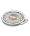 G.E Range Triple Ceramic Surface Burner  - WG02F02055 or WB30T10126,  REPLACES: 1474212 AH2321560 AH9861953 AP4344521 B01N6VHIRN EA2321560 EA9861953 EAP9861953 PS2321560 PS9861953 WB30T10126 PD00023259 INVERTEC