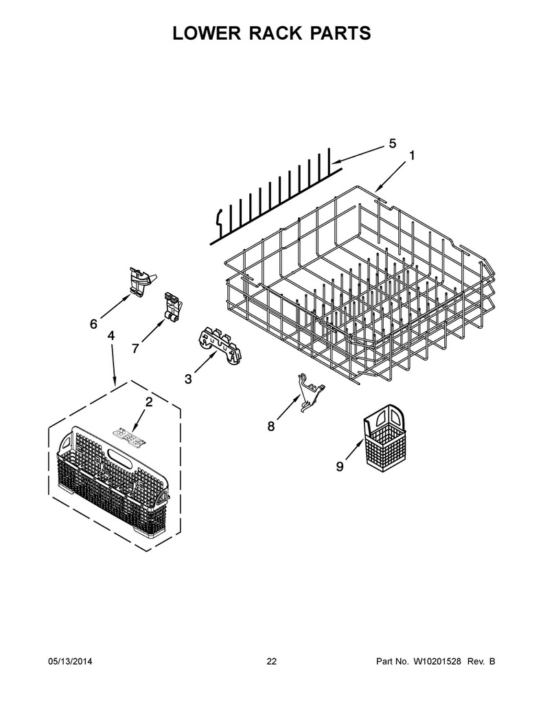 Silverware Basket