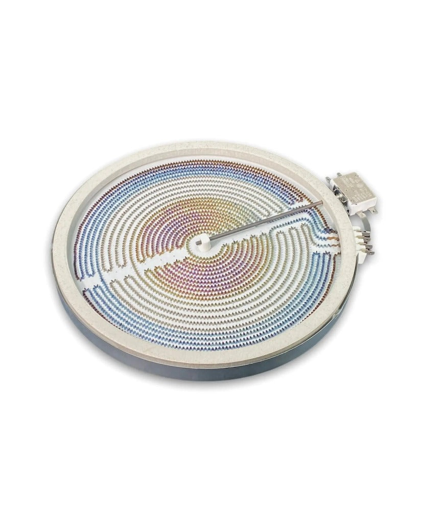 G.E Range Triple Ceramic Surface Burner  - WG02F07429 or WB30T10155,  REPLACES: AH11729282 AP6034861 EA11729282 EAP11729282 PS11729282 PD00026981 INVERTEC