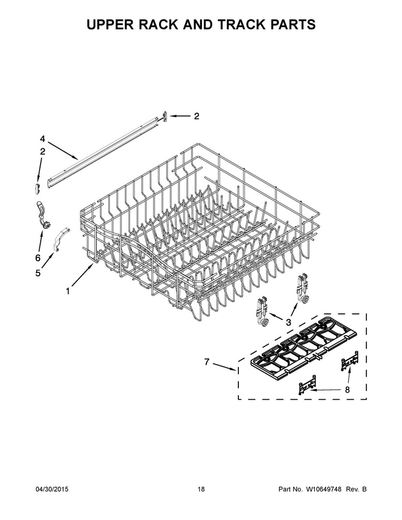 Upper Rack Roller