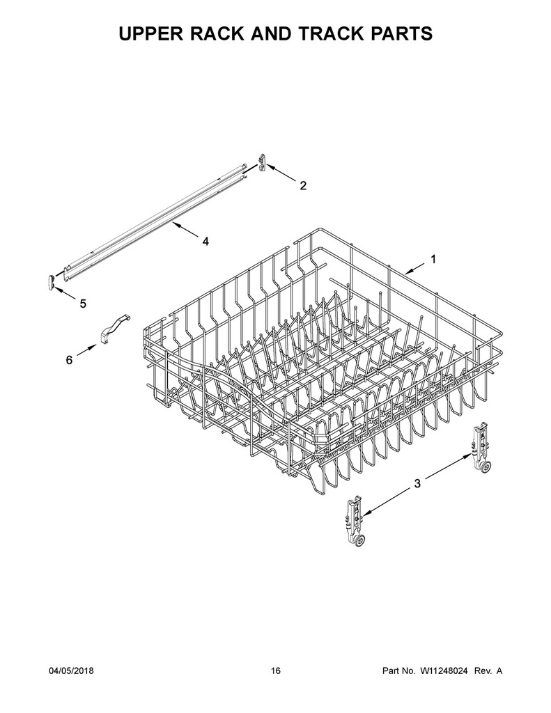 Upper Dishrack Roller