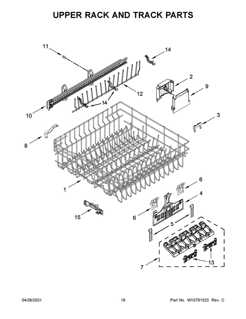 Rack Adjuster Assembly (Left Side)