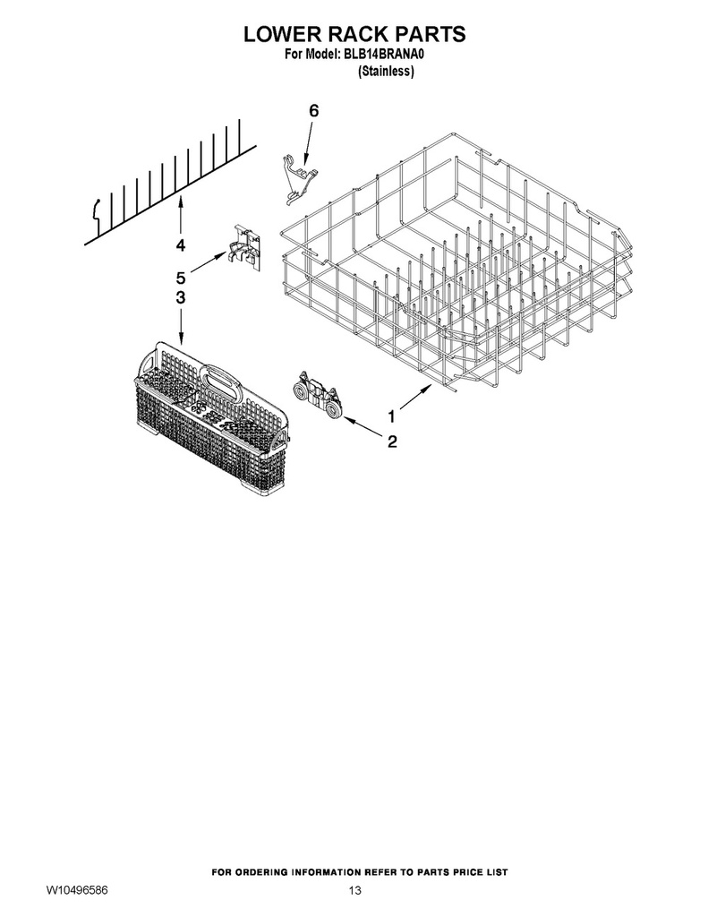 Lower Dishrack