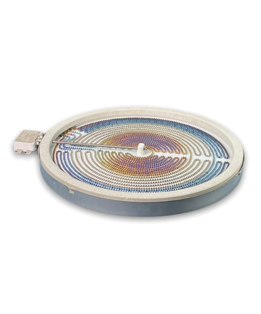G.E Range Triple Ceramic Surface Burner  - WG02F04324 or WB30T10107 or WB30T10103 ,  REPLACES: 1167359 AH1018895 AH9862019 AP3883671 AP6034799 EA1018895 EA9862019 EAP1018895 EAP9862019 PS1018895 PS9862019 PD00023404 INVERTEC
