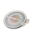 G.E Range Triple Ceramic Surface Burner - WS01F01160 or WB30M293,  REPLACES: AH5573490 AH9864142 AP6035637 EA5573490 EA9864142 EAP5573490 EAP9864142 PS5573490 PS9864142 WB30M293 PD00049471 INVERTEC