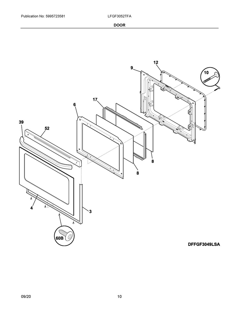 Oven Door Seal
