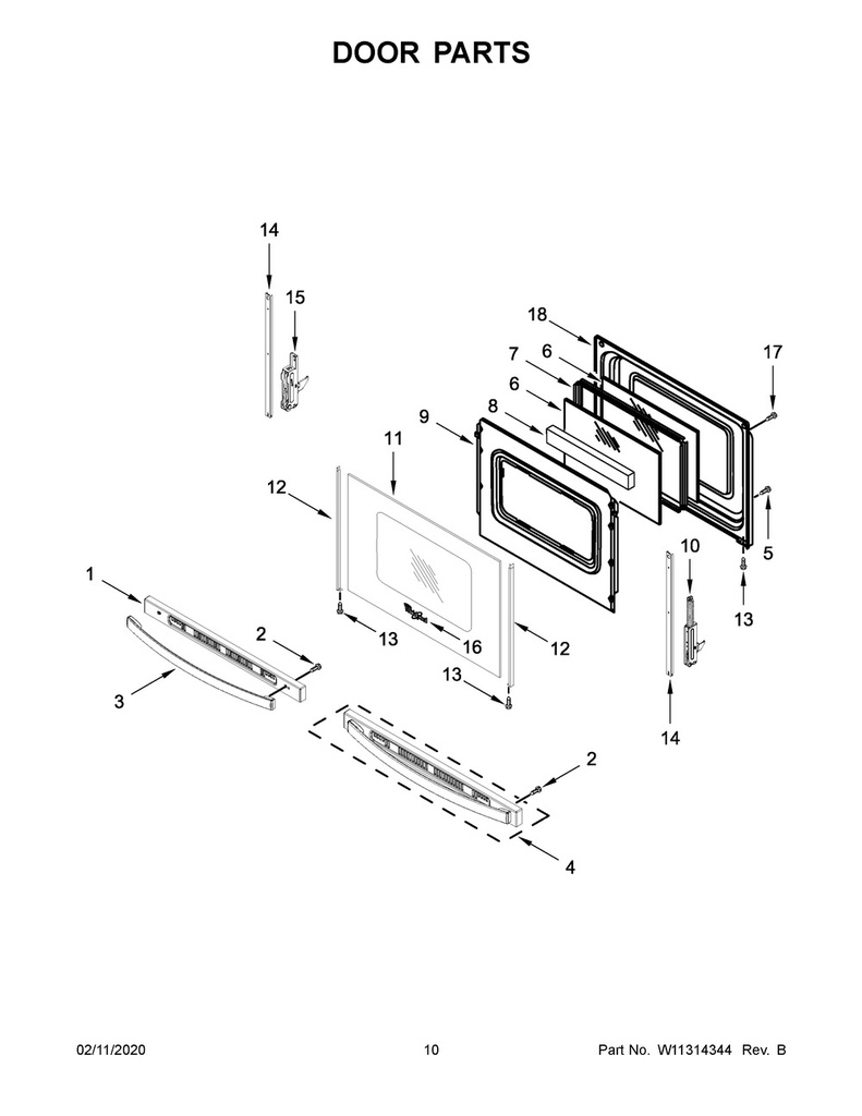 Door Handle & Vent Assembly (Stainless)