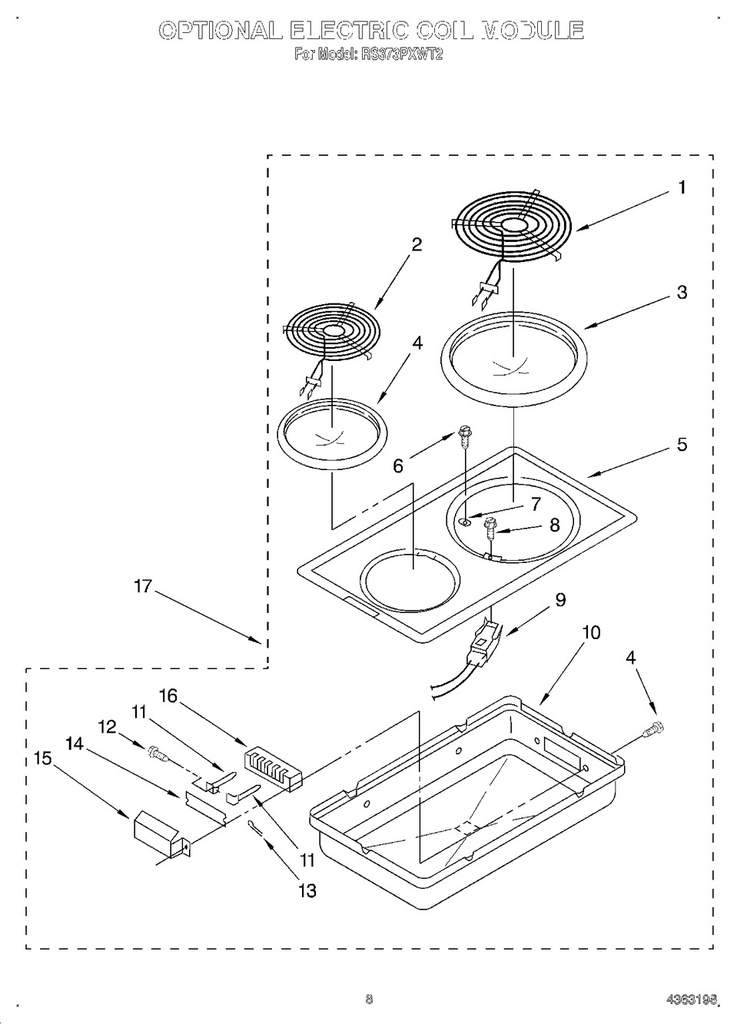Chrome Drip Bowl Kit
