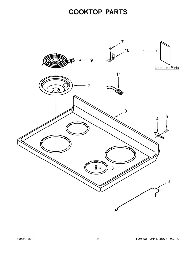 6 Inch Stove Top Drip Pan