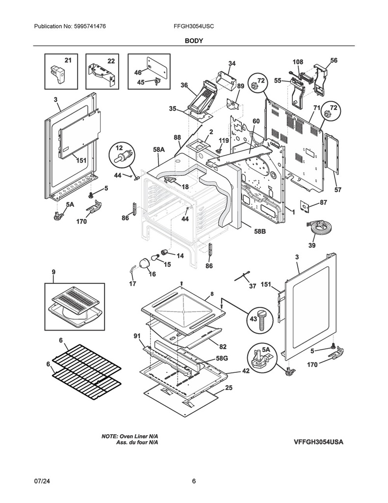 Oven Light Socket