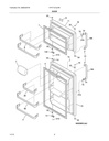 Fresh Food Door Gasket (White)