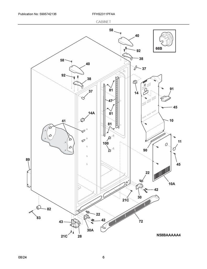 Crisper Cover Support