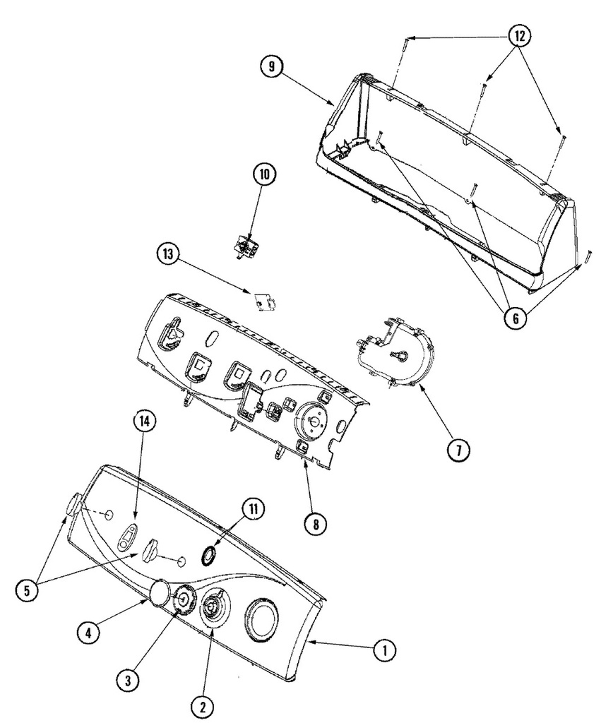 Dryer Control Knob