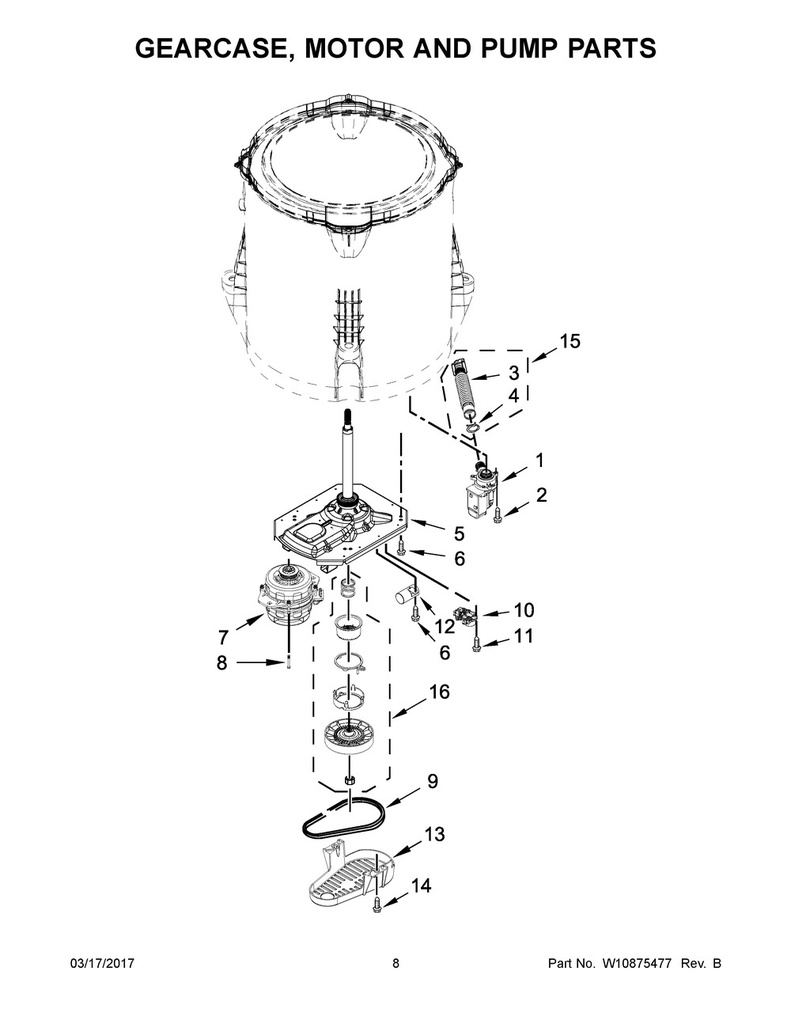Drain Pump Assembly