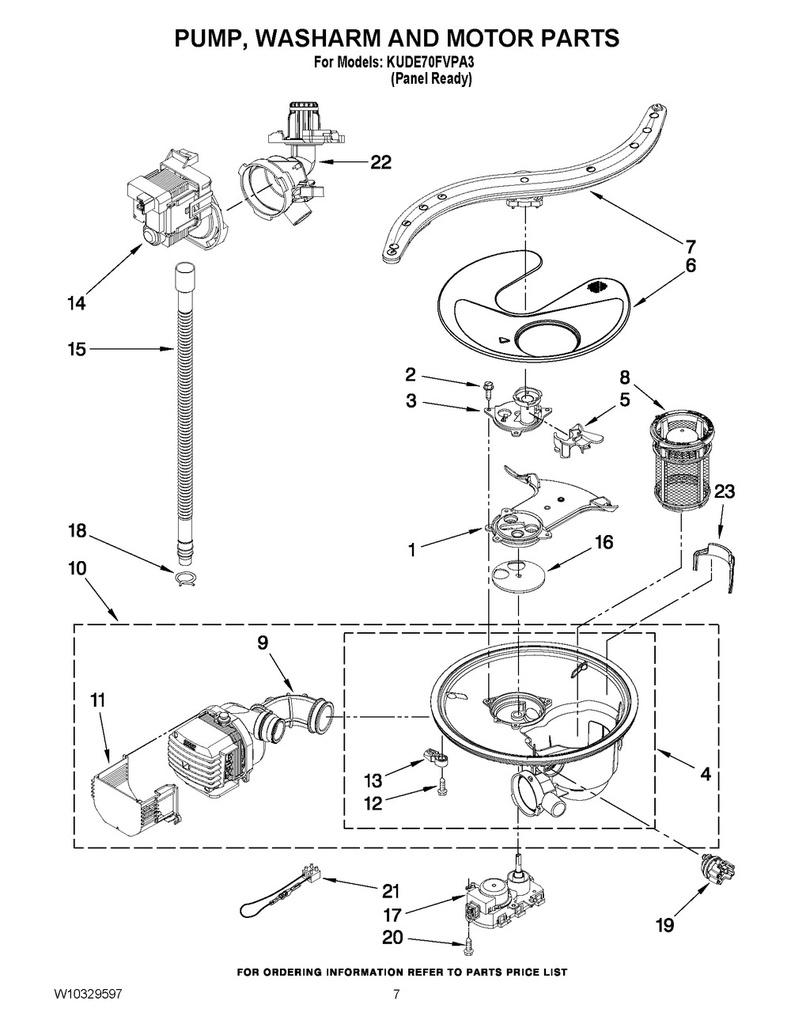 Circulation Pump & Motor Assembly