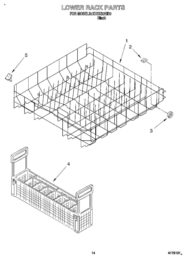 Dishrack Roller