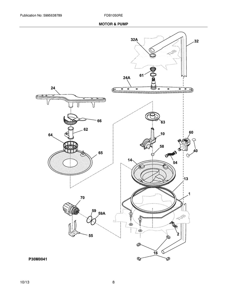 Center Spray Arm