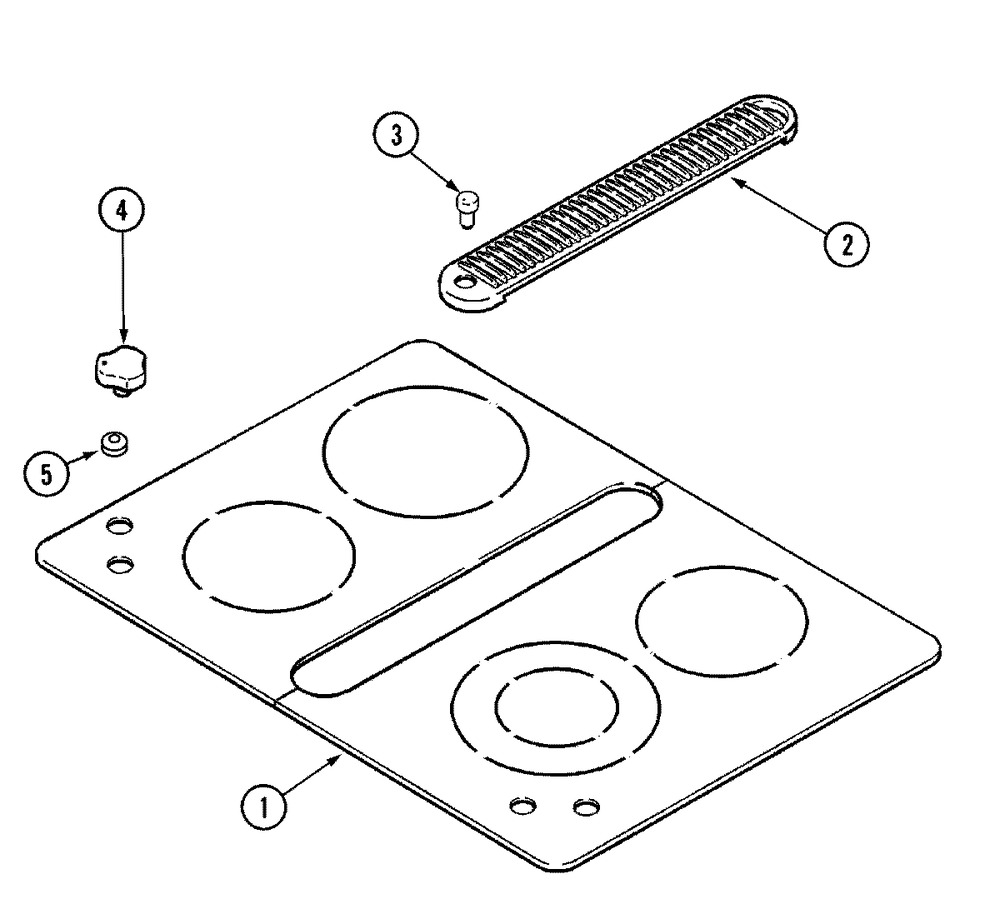 Surface Burner Control Knob