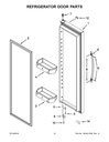 Shallow Door Shelf Bin