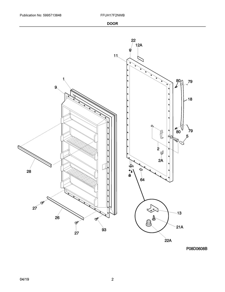 Door Shelf Bar