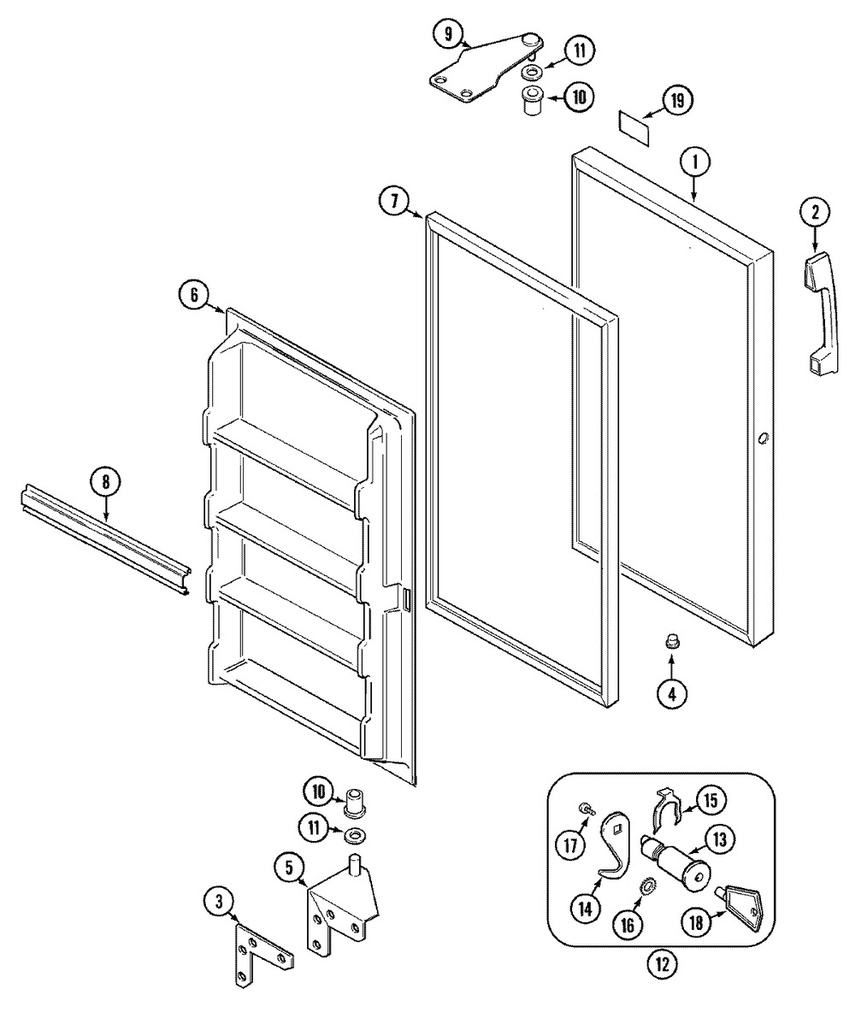 Door Gasket (White)