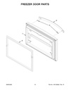 Freezer Door Gasket (White)