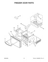 Freezer Door Gasket (White)