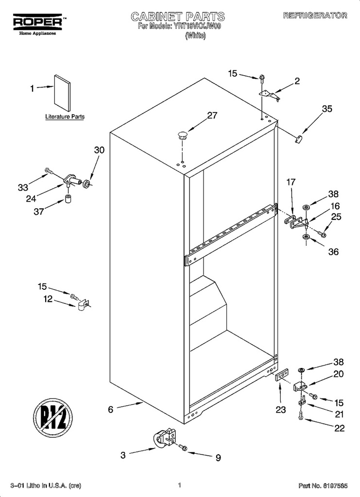 Door Hinge Washer