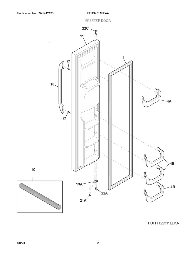 Lower Hinge Bearing