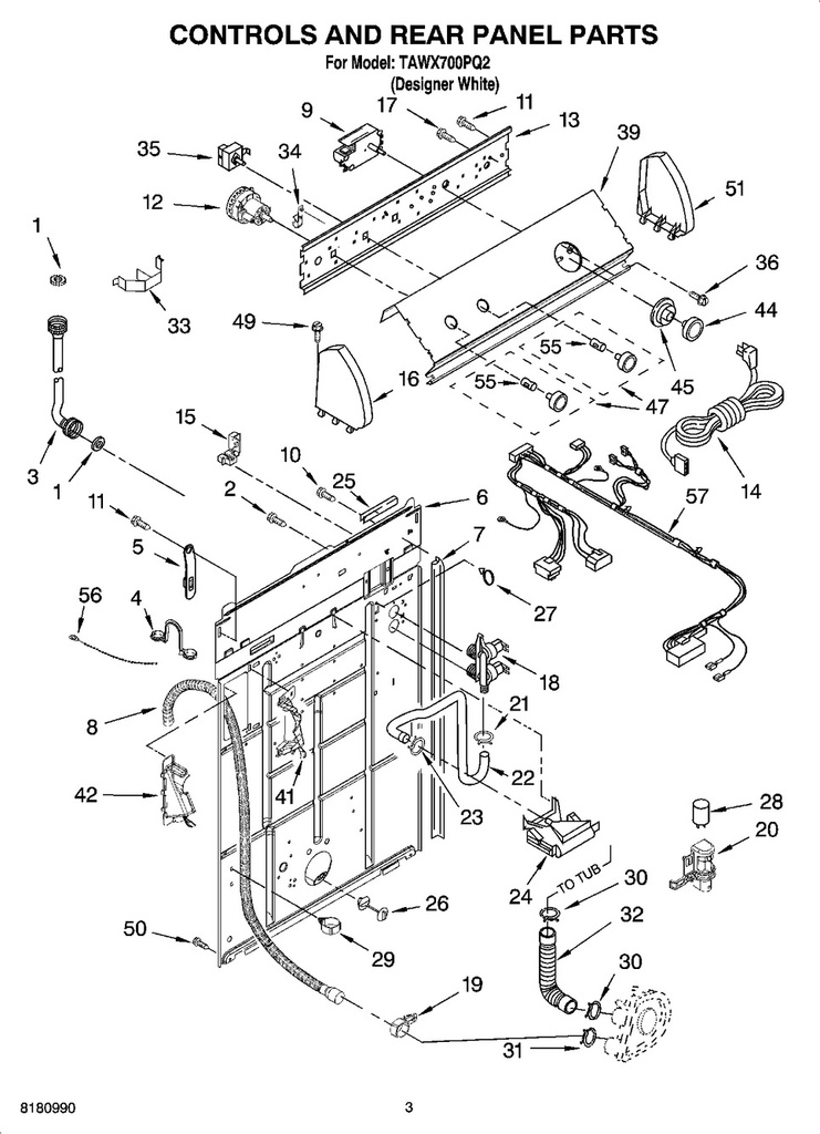 Water Inlet Hose