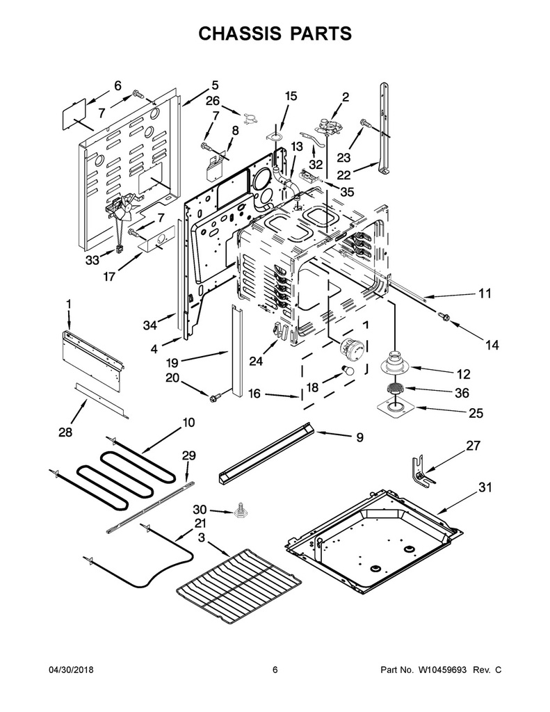 Broil Element (Lower Oven)