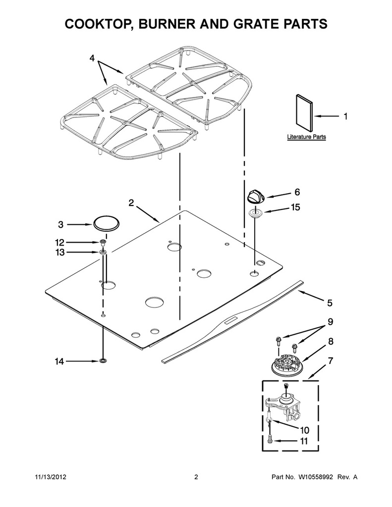 Surface Burner Cap