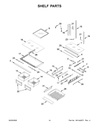 Whirlpool Refrigerator & Freezer Shelf Support/Hook (Right Side) - W10851309, Replaces: 13042604