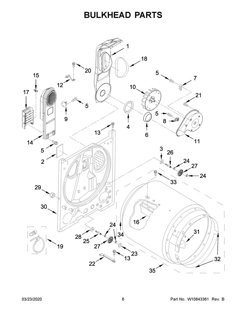 Whirlpool Dryer Heating Element Assembly - 279838, Replaces: 279837