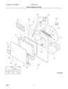 Frigidaire Dryer Door Handle - 131644700, Replaces: 131484400