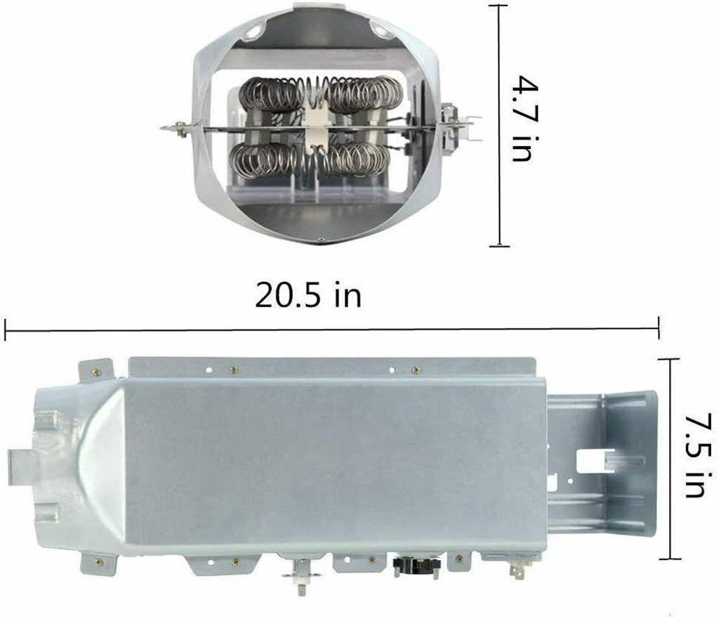Samsung Dryer Heating Element - DC97-14486A, Replaces: DC97-08891A