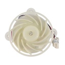 Samsung Fridge Evaporator Fan Motor - DA31-00287B, Replaces:  DA31-00334A DA96-00968A 3954921 AP5964478 PS11717504 EAP11717504A PD00052144 OEM PARTS WORLD