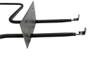 Frigidaire Range Oven Broil Element - 318255606, Replaces: 318255601