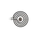 GE Range Coil Surface Element  - WS01F04016