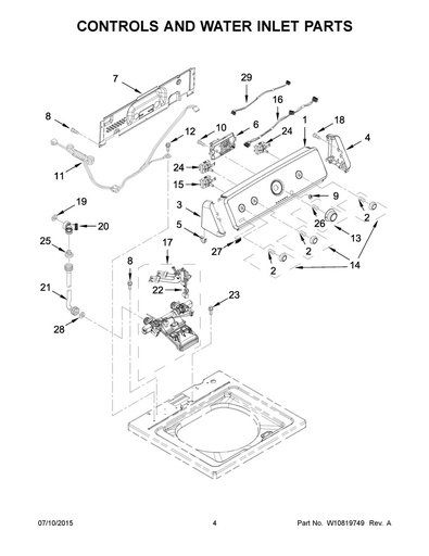 Whirlpool Dryer Knob - WPW10317455, Replaces: W10317455