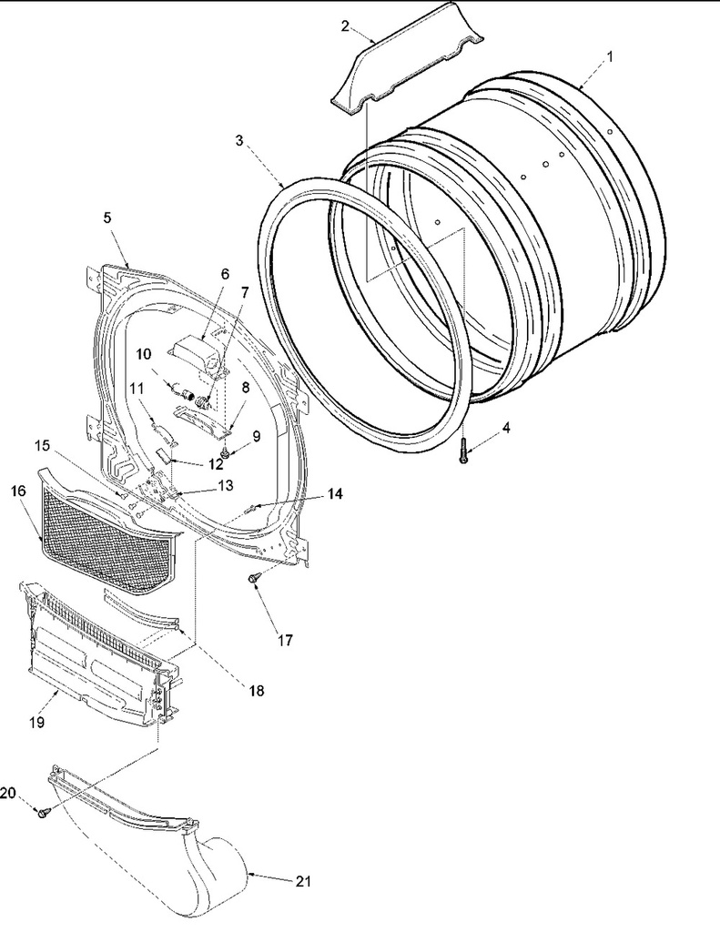 Whirlpool Dryer Drum Glide - WP37001298
