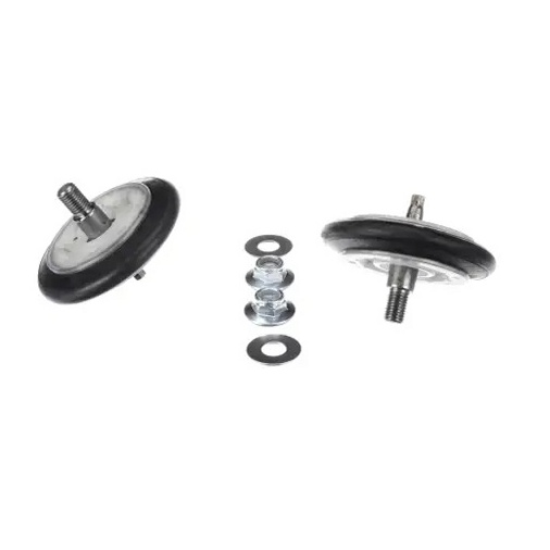 LG Dryer Drum Roller Kit (Set of 2) - AGM75510755, Replaces: 4581EL2002E