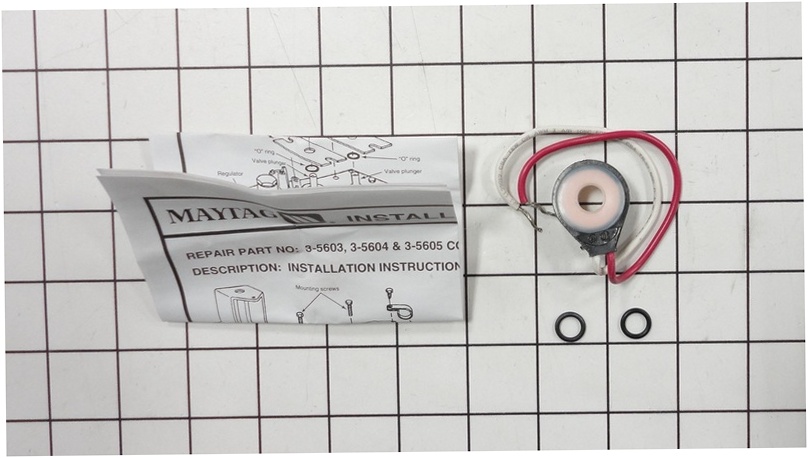 Whirlpool Dryer Booster Gas Coil - WP305605, Replaces: 3-5605