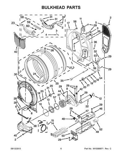 Whirlpool Dryer Heating Element Assembly - WPW10044440