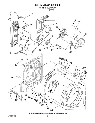 Whirlpool Dryer Lint Chute Assembly - W11117429, Replaces: 348368